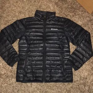 Columbia Black Down Jacket